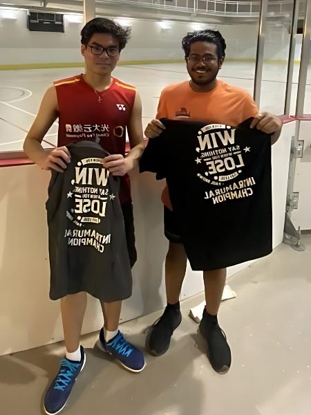 Spring 2024 Badminton Mens Doubles Champs - Dinesh Gummadipudi_Quang Minh Do